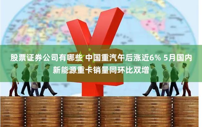 股票证券公司有哪些 中国重汽午后涨近6% 5月国内新能源重卡销量同环比双增